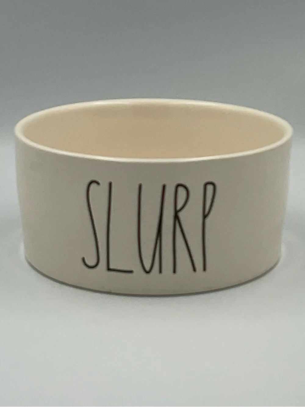 Rae Dunn “SLURP” Ceramic Pet Bowl